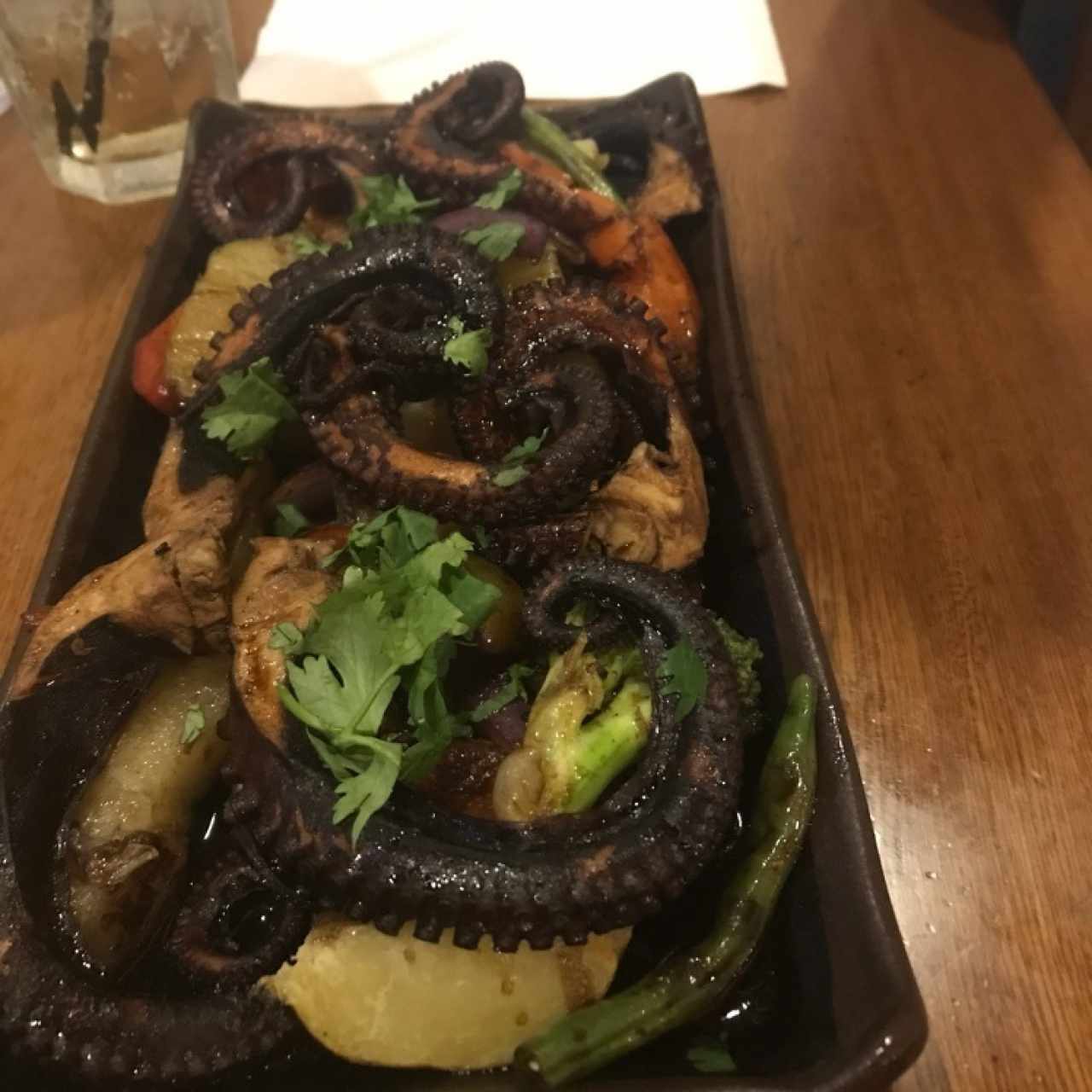 pulpo a la parilla