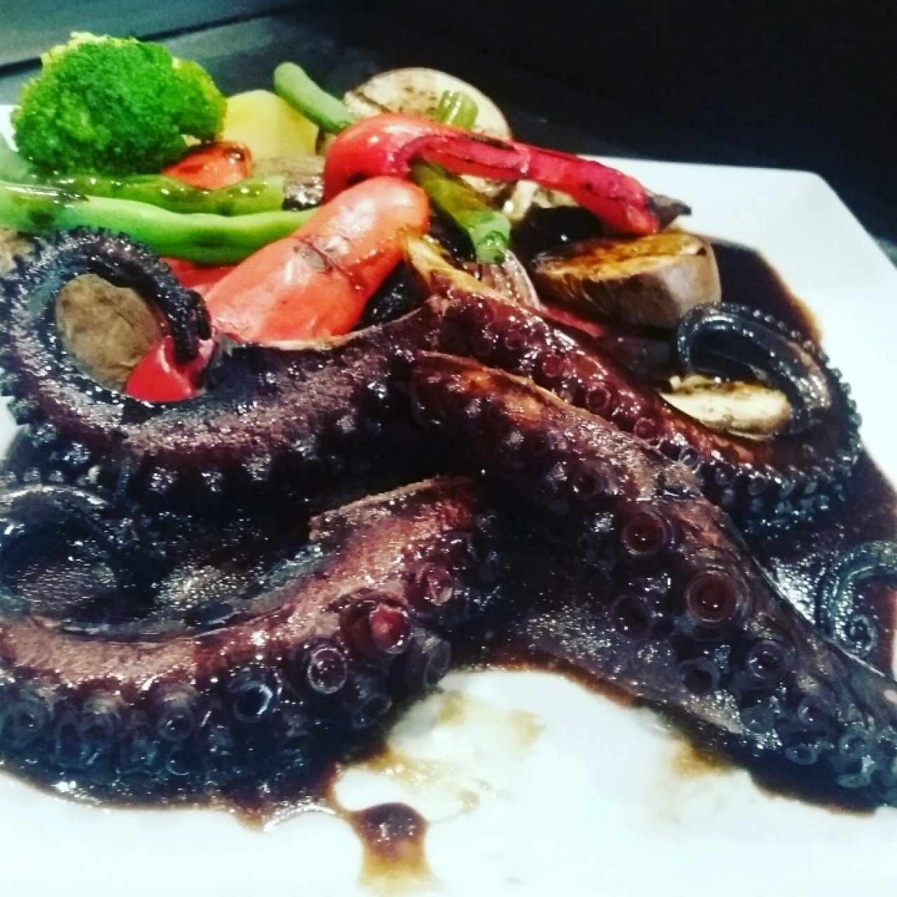 pulpo al grill