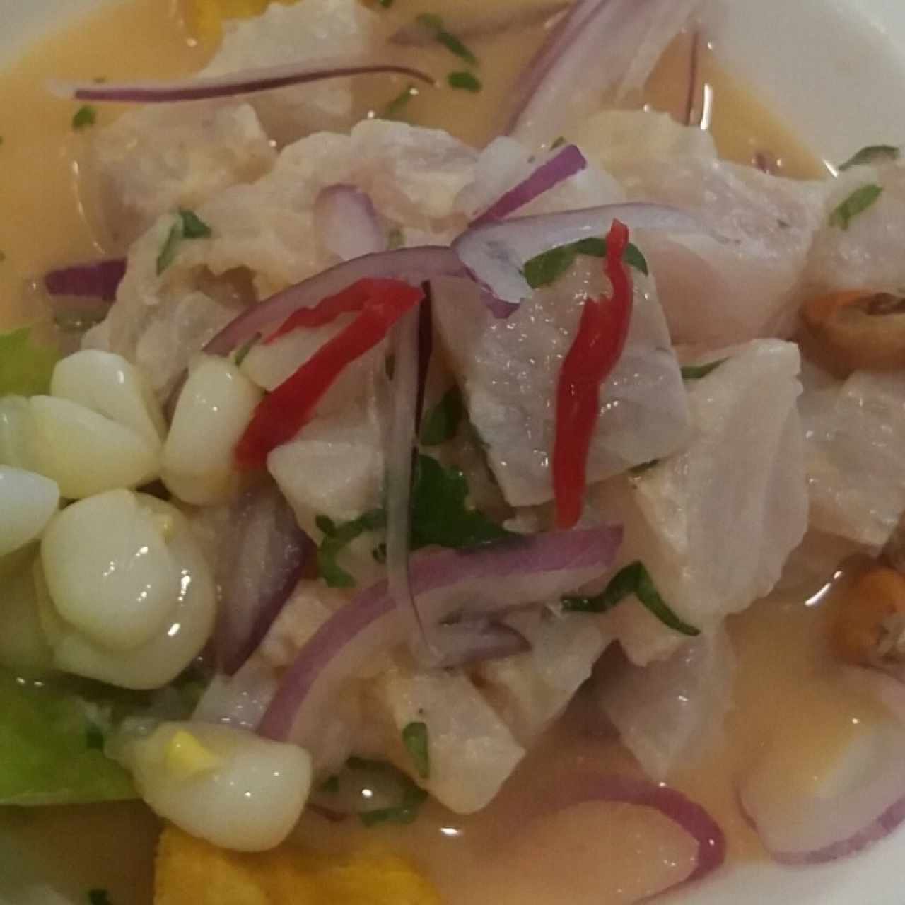 ceviche de pescado