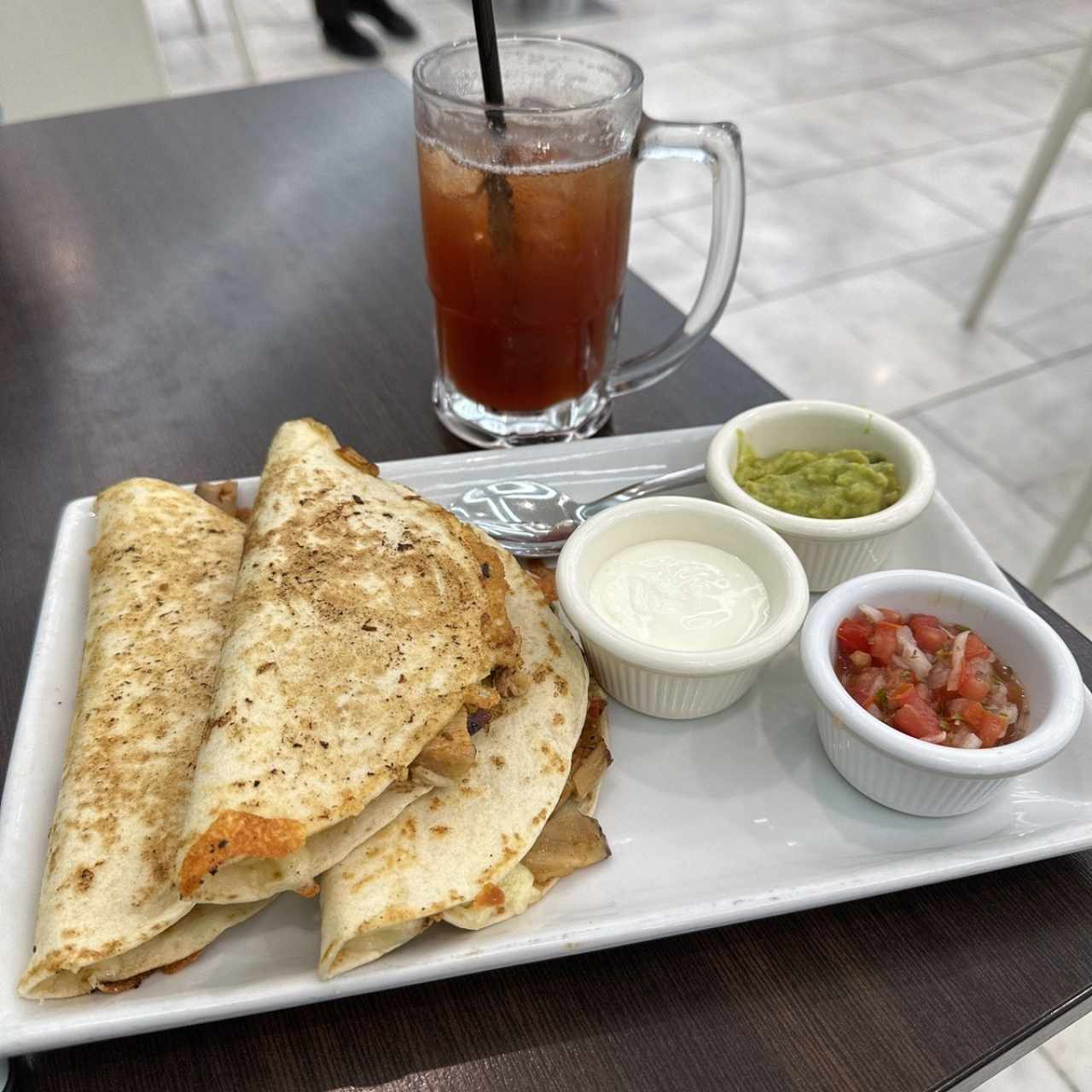 Quesadillas de Pollo y Hongos