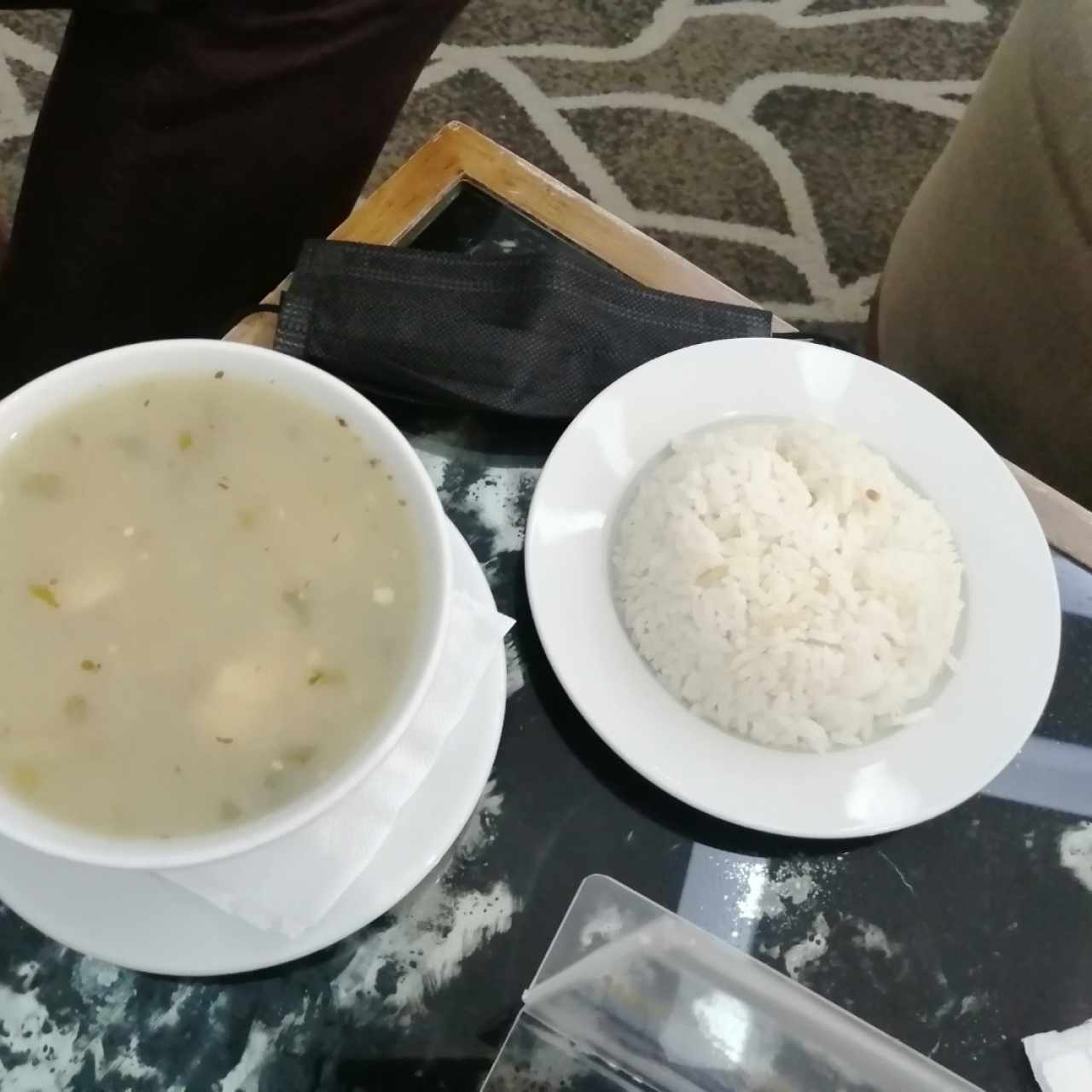 Sancocho con Arroz Blanco