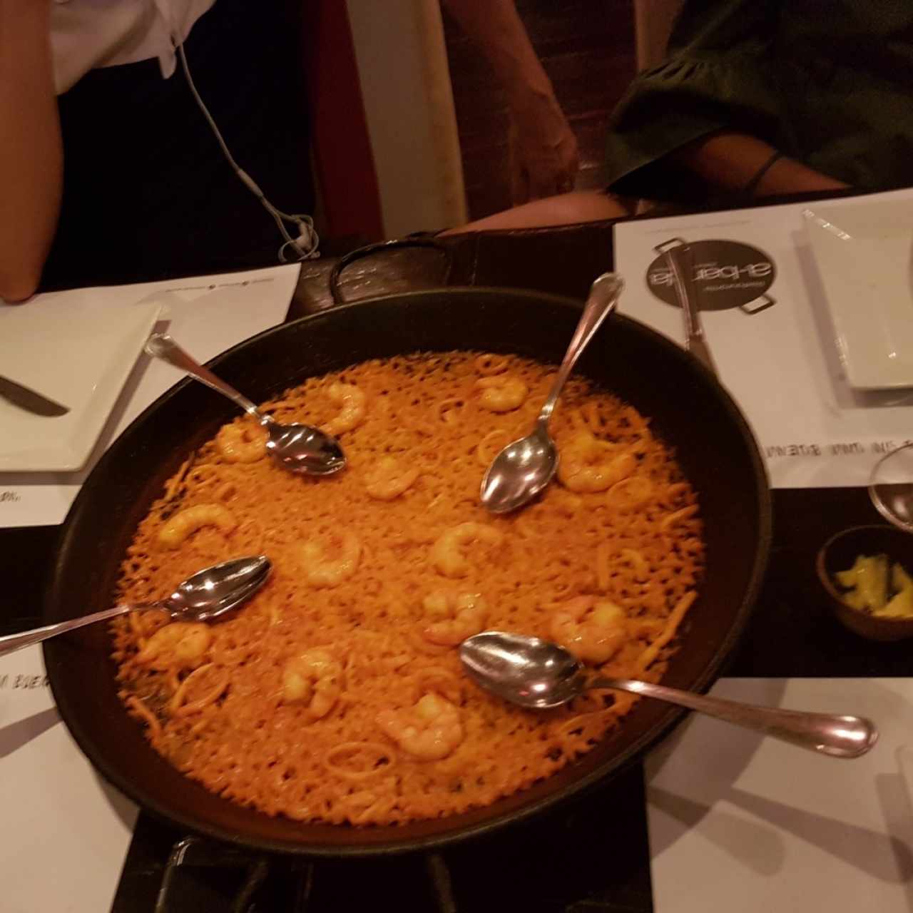 paella de mariscos 