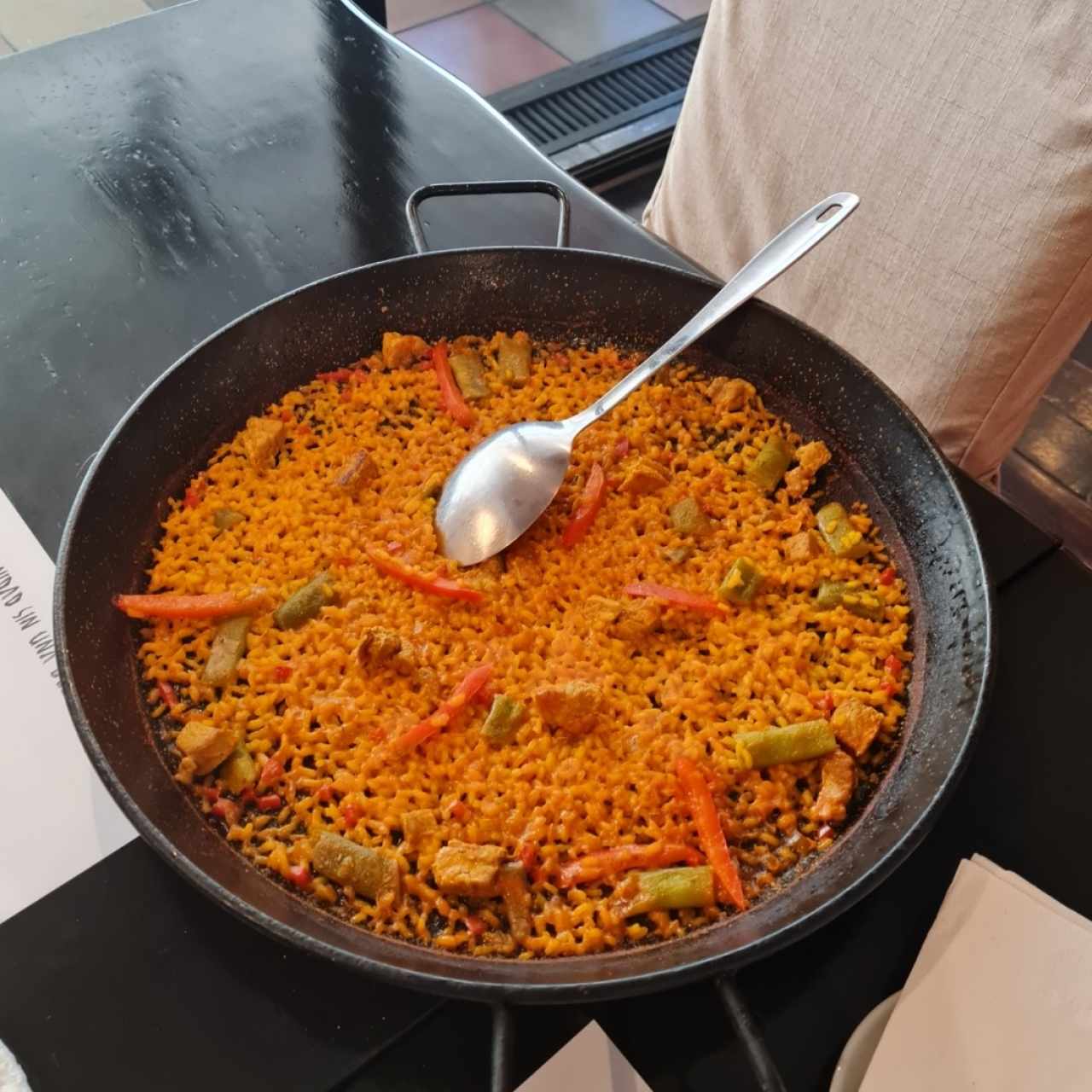 Menú - Paella de Costillitas