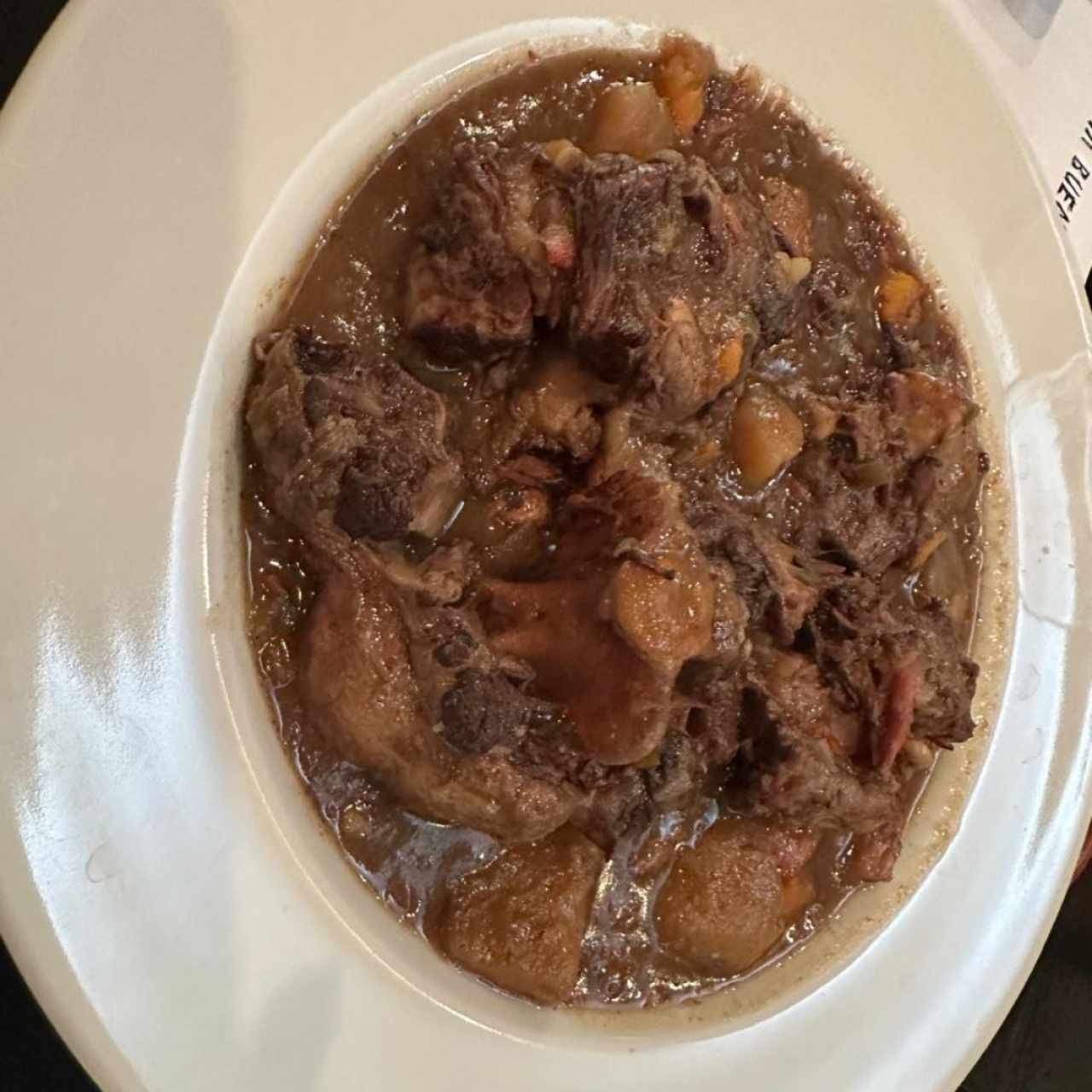 Rabo de res a la cordobesa