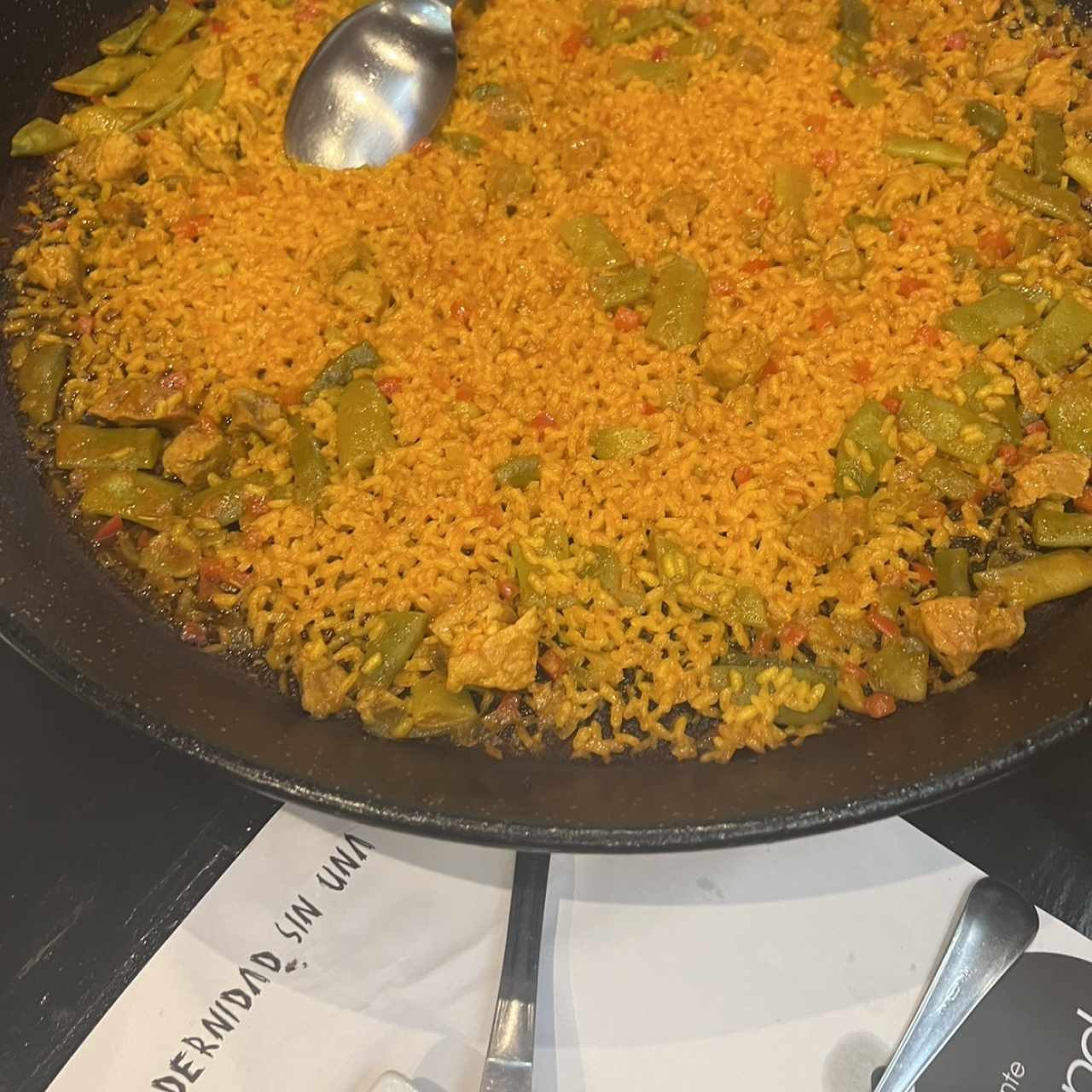 Menú - Arroz Abanda