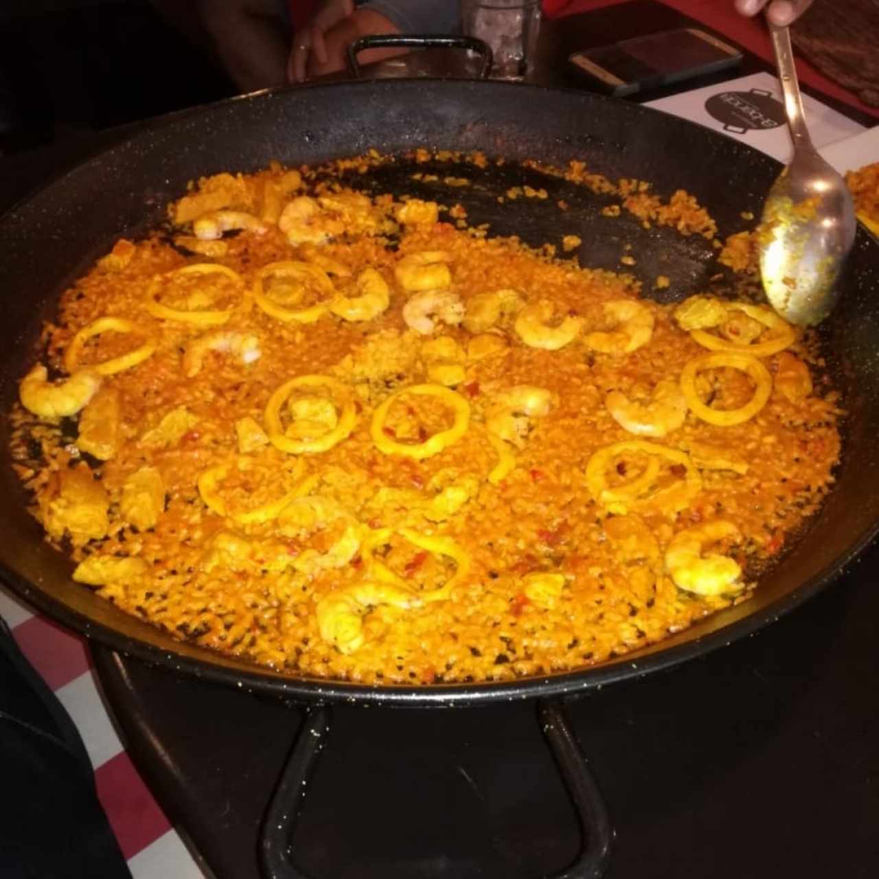 Paella Mar y Tierra