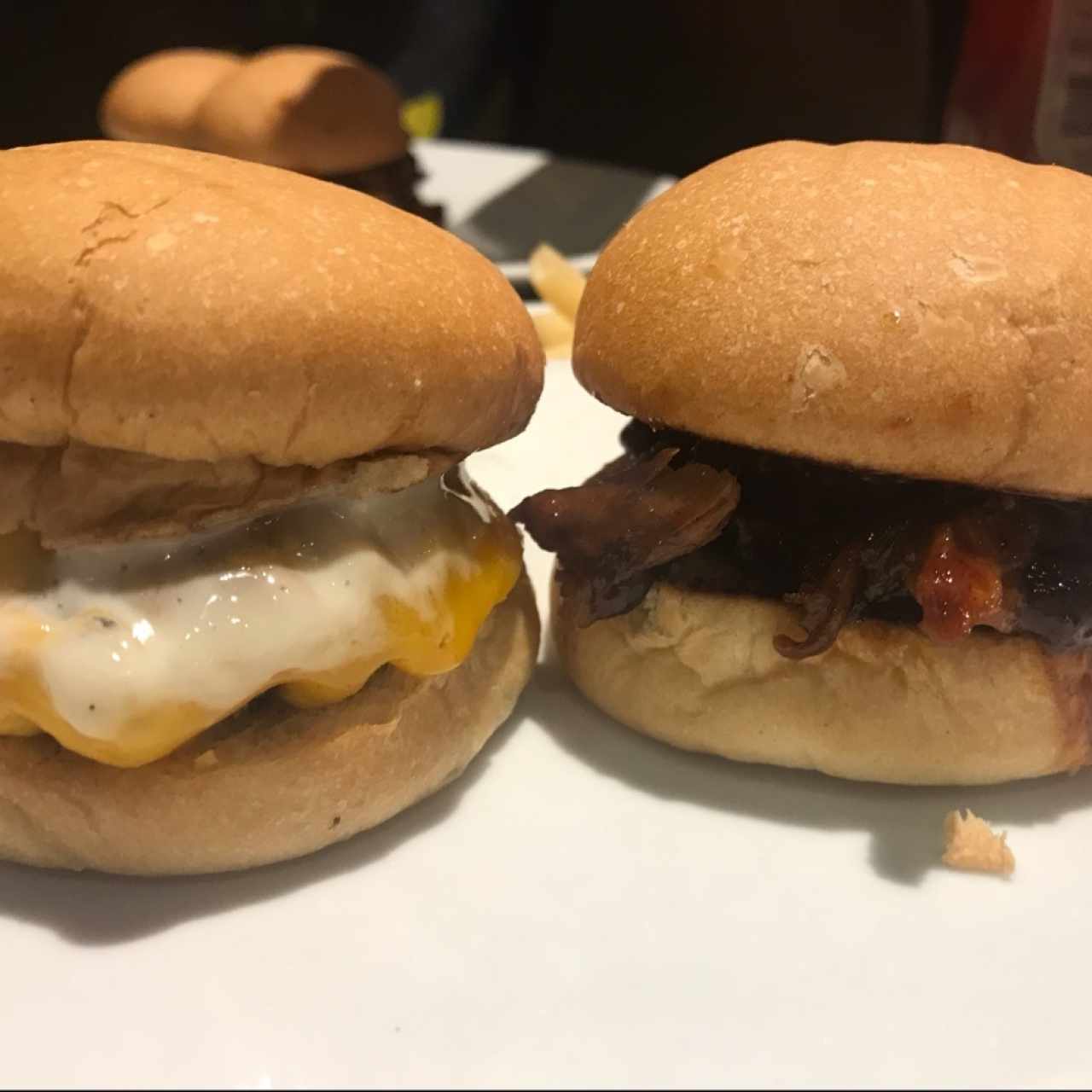 mini hamburguesas