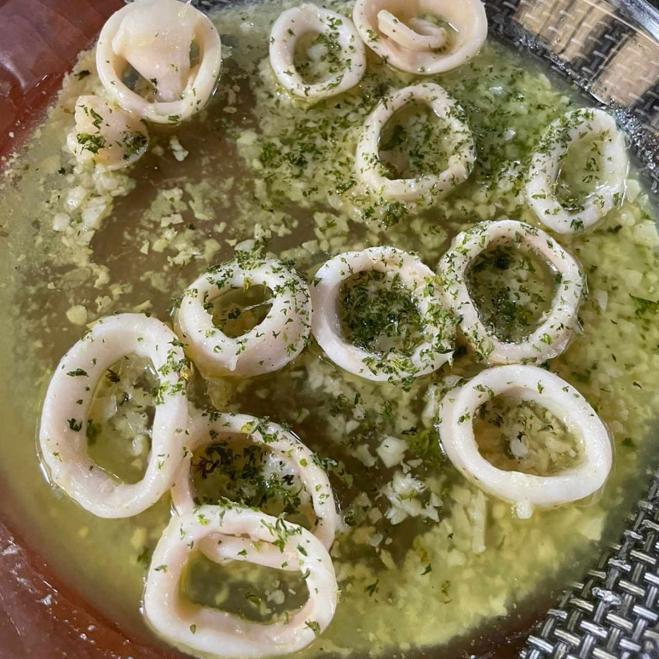 calamares al ajillo