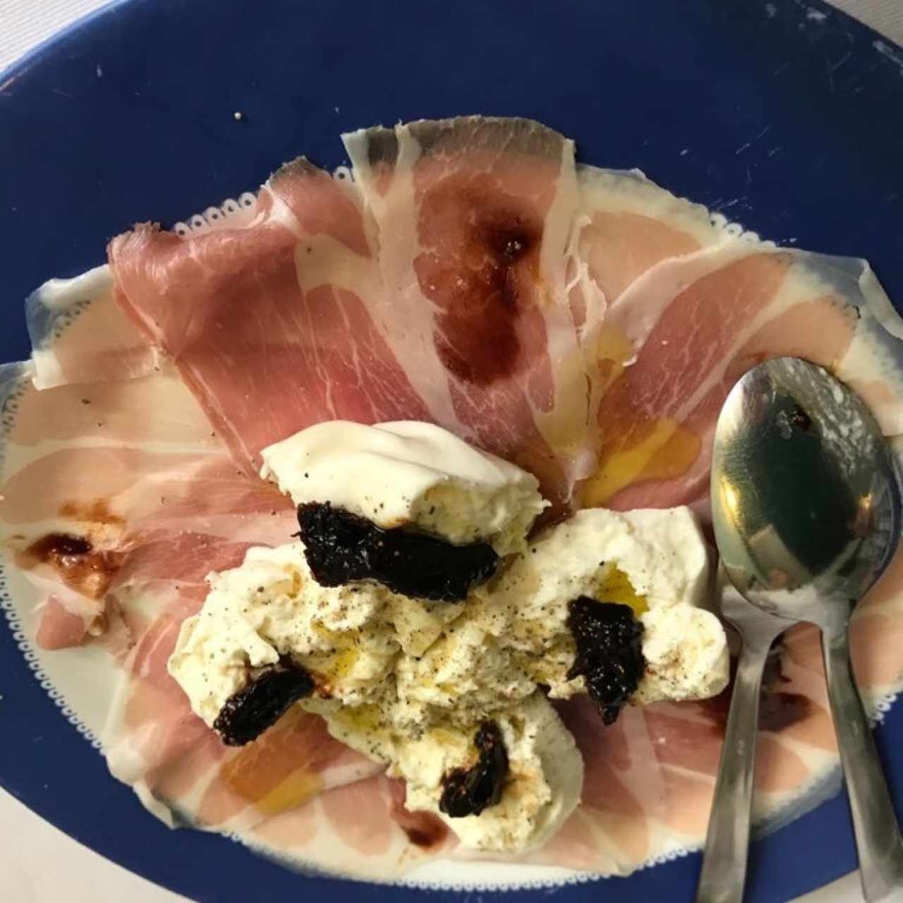 Prosciutto con Burrata