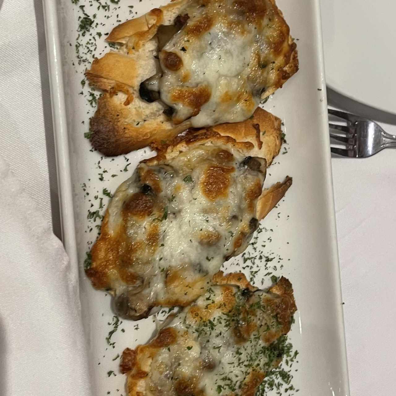 Bruschetta de hongos