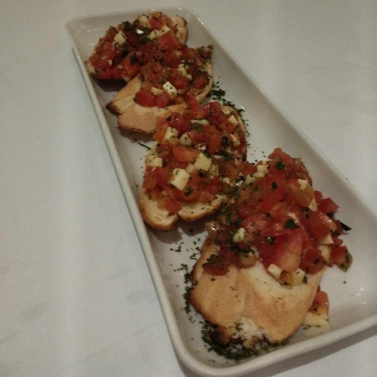 Bruschetta de tomate 