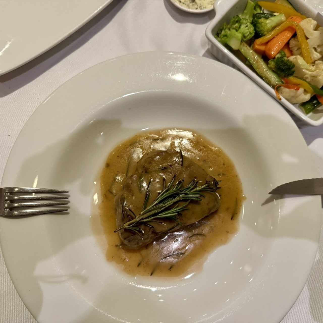 Filete de Novillo al Romero y Mantequilla