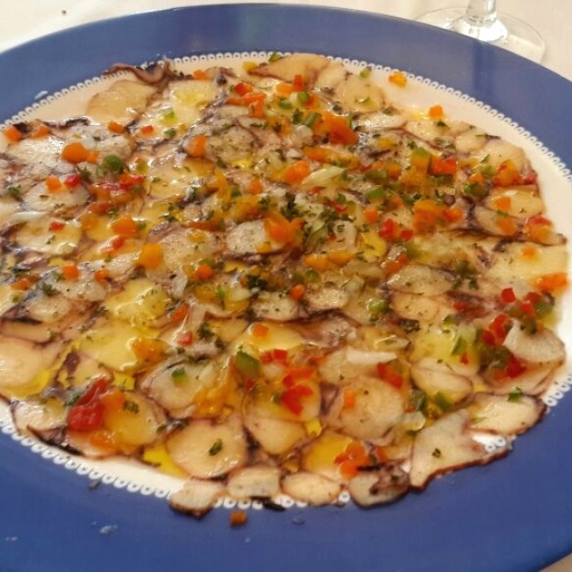 Carpaccio de Pulpo