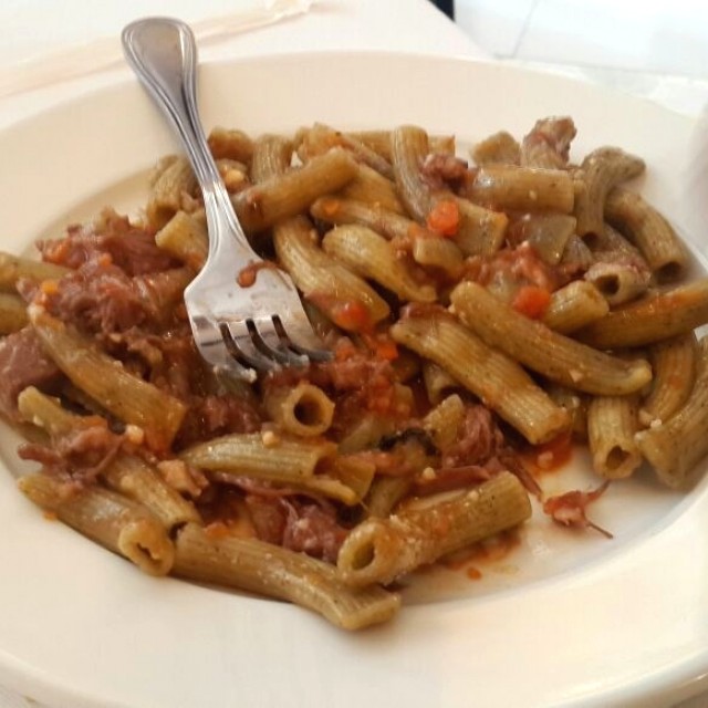 Macarroncini con Regu de Cordero