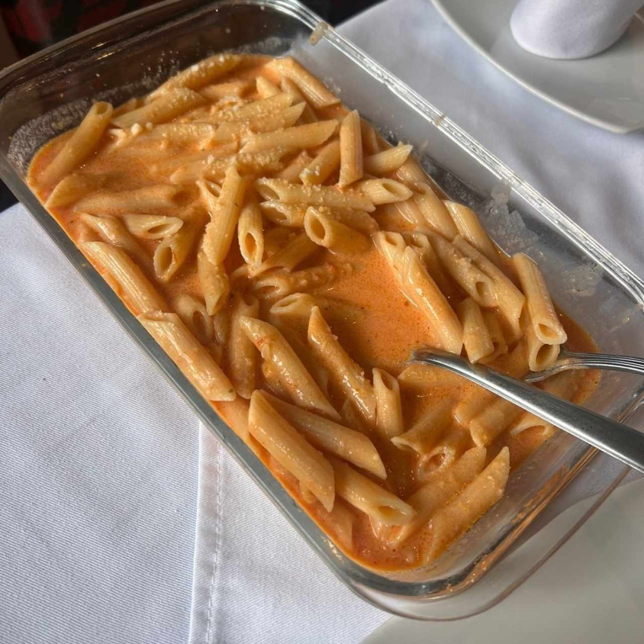 Pasta a la Vodka en salsa Rosé