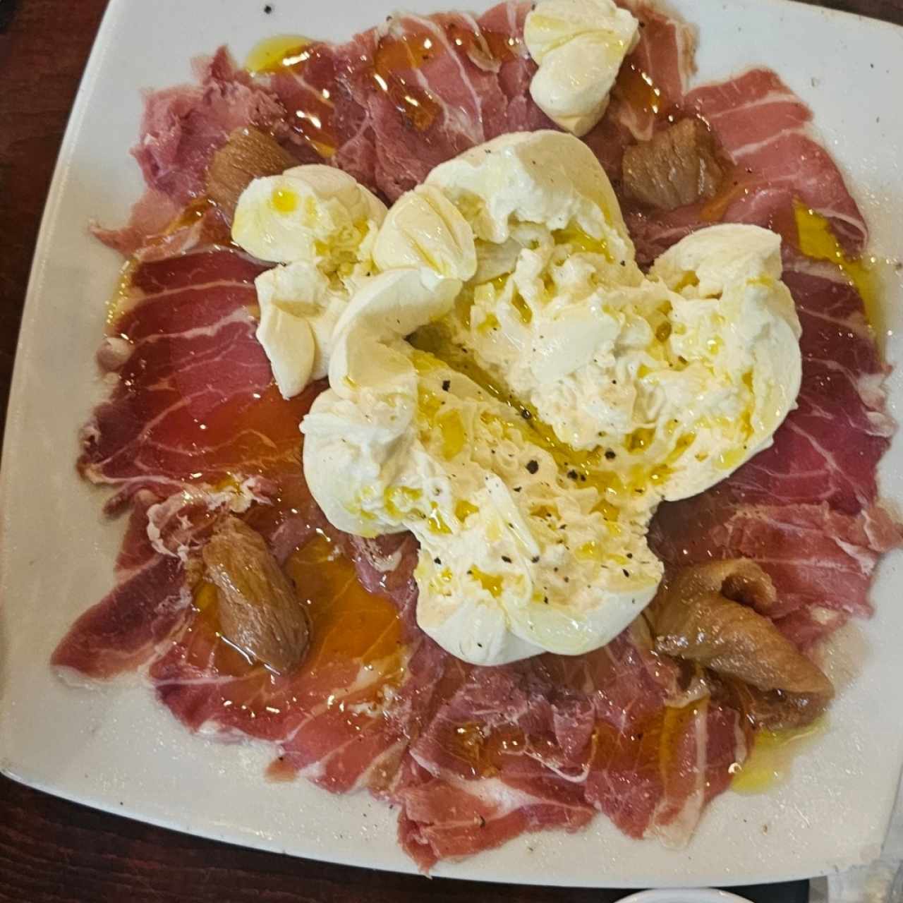 Prosciutto di Parma con Burrata