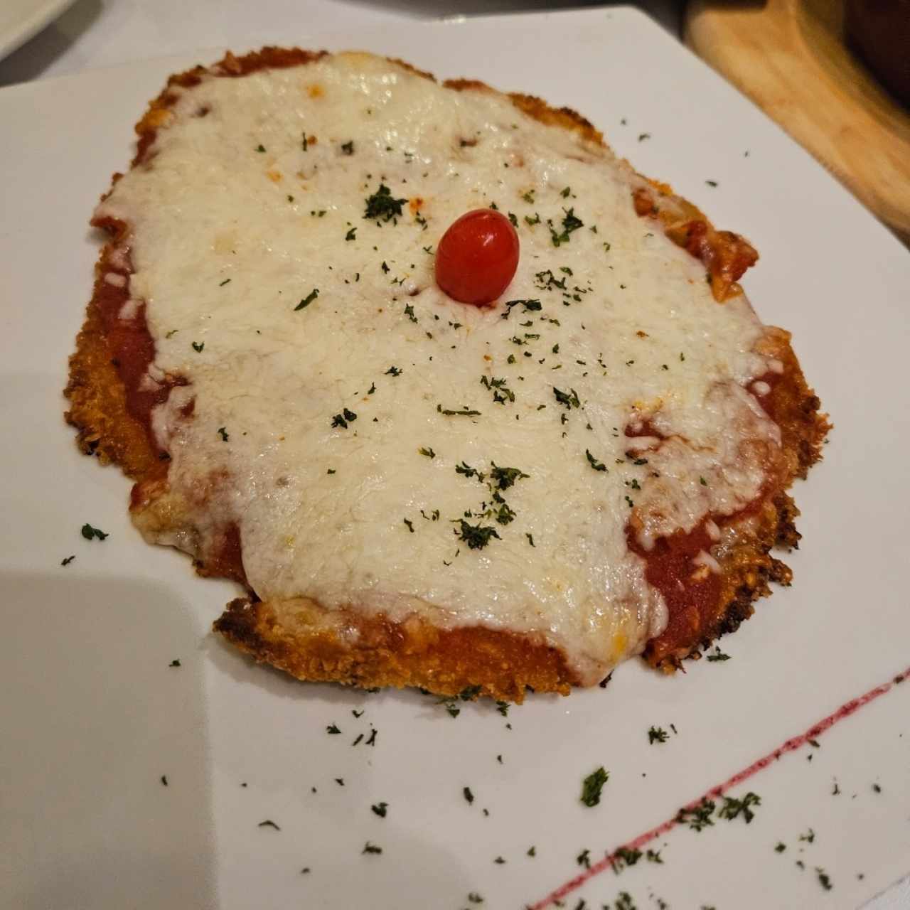 milanesa de pollo