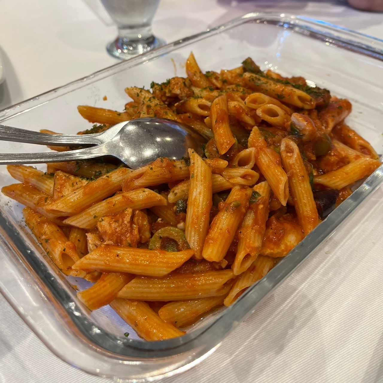 penne all'arrabbiata 