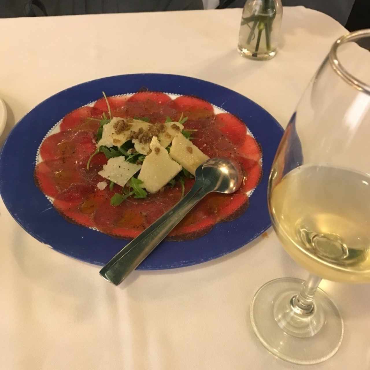 carpaccio de res