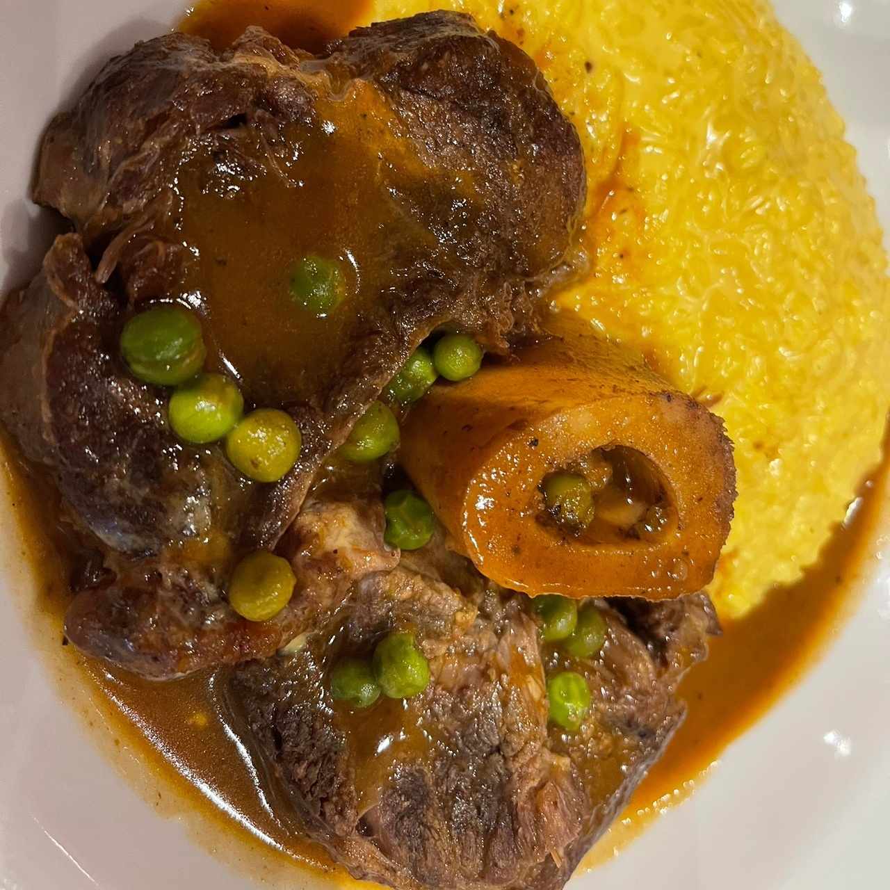 Ossobuco con rissoto