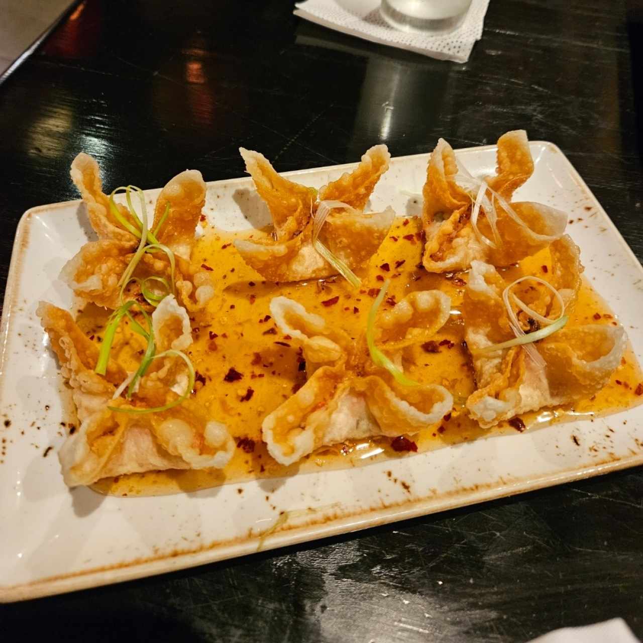 Hand -Folded Crab Wontons