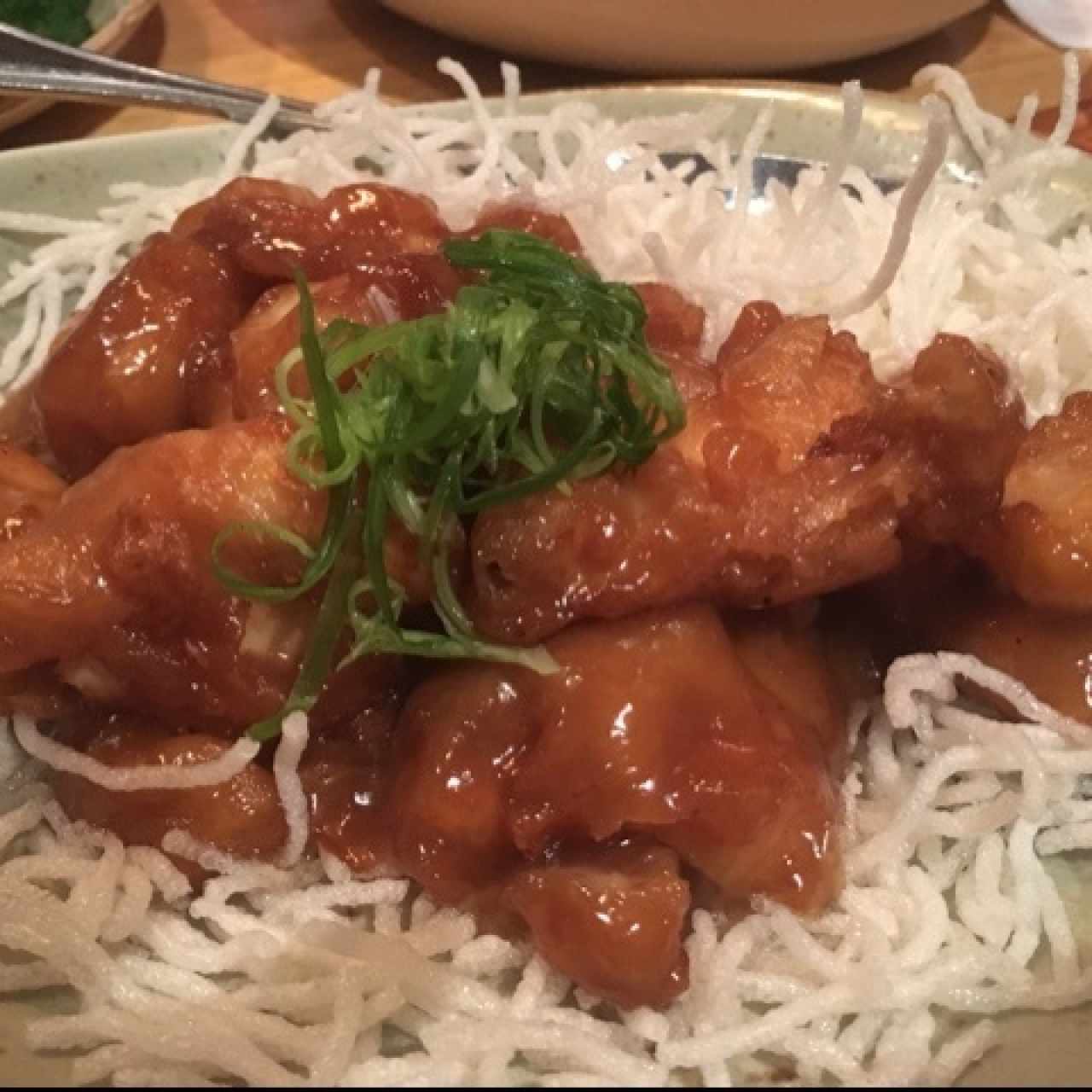 Crispy honey chicken