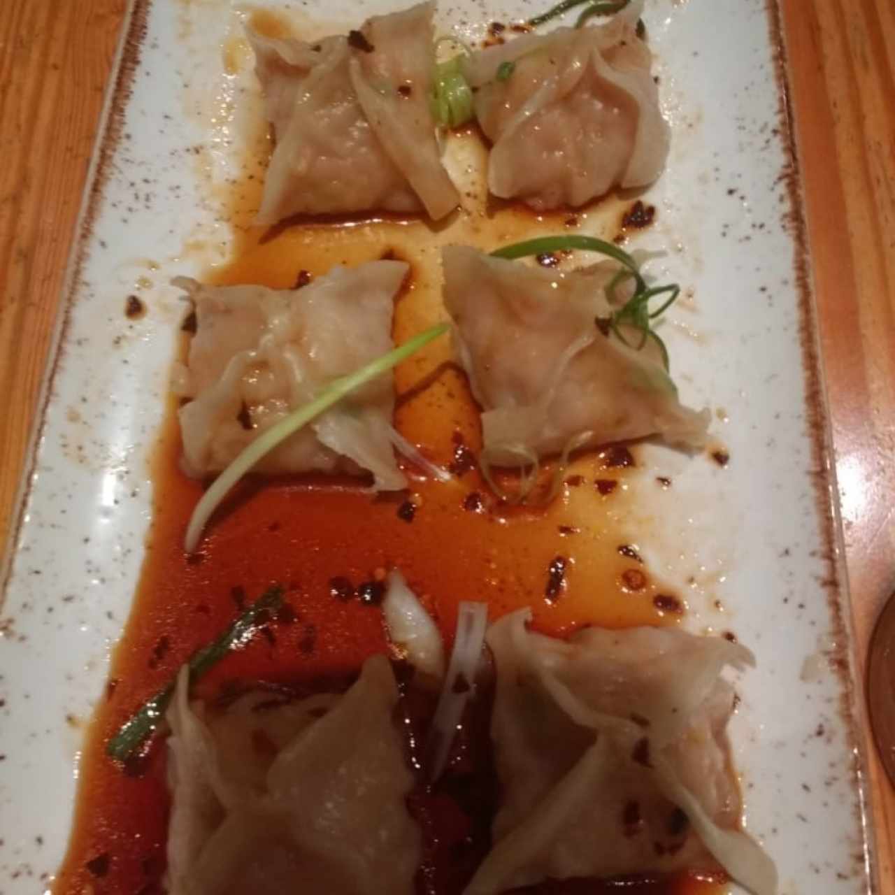 Dumplings de Camarón