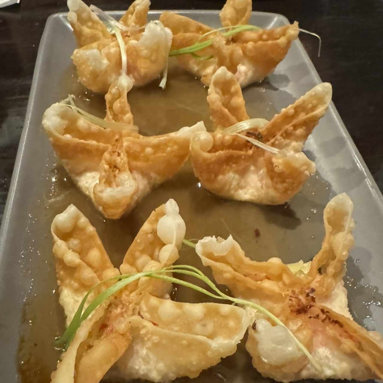 Hand -Folded Crab Wontons