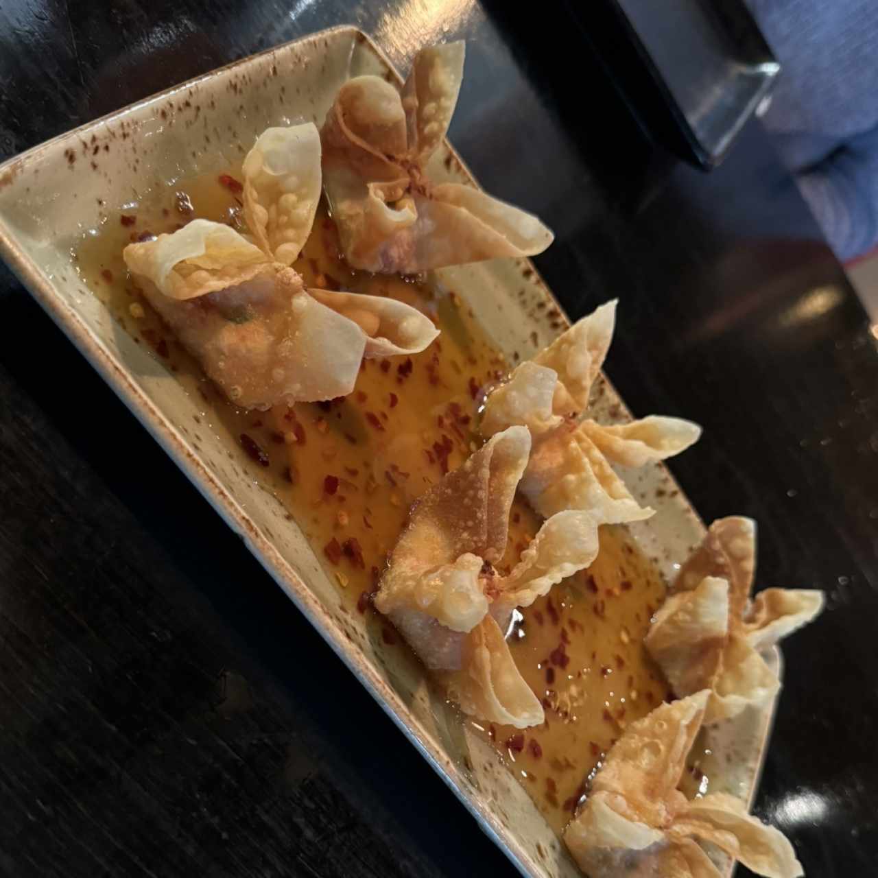 Hand -Folded Crab Wontons