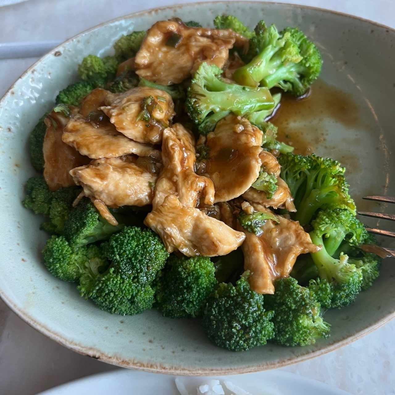 Ginger Chicken with Broccoli