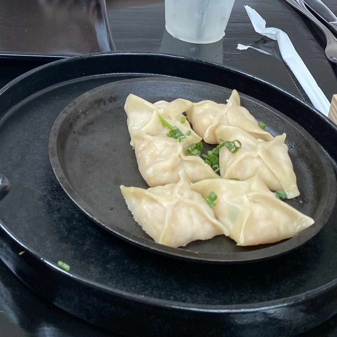 Dumplings de camaron