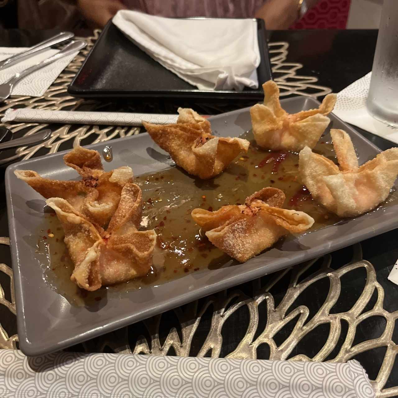 Hand -Folded Crab Wontons