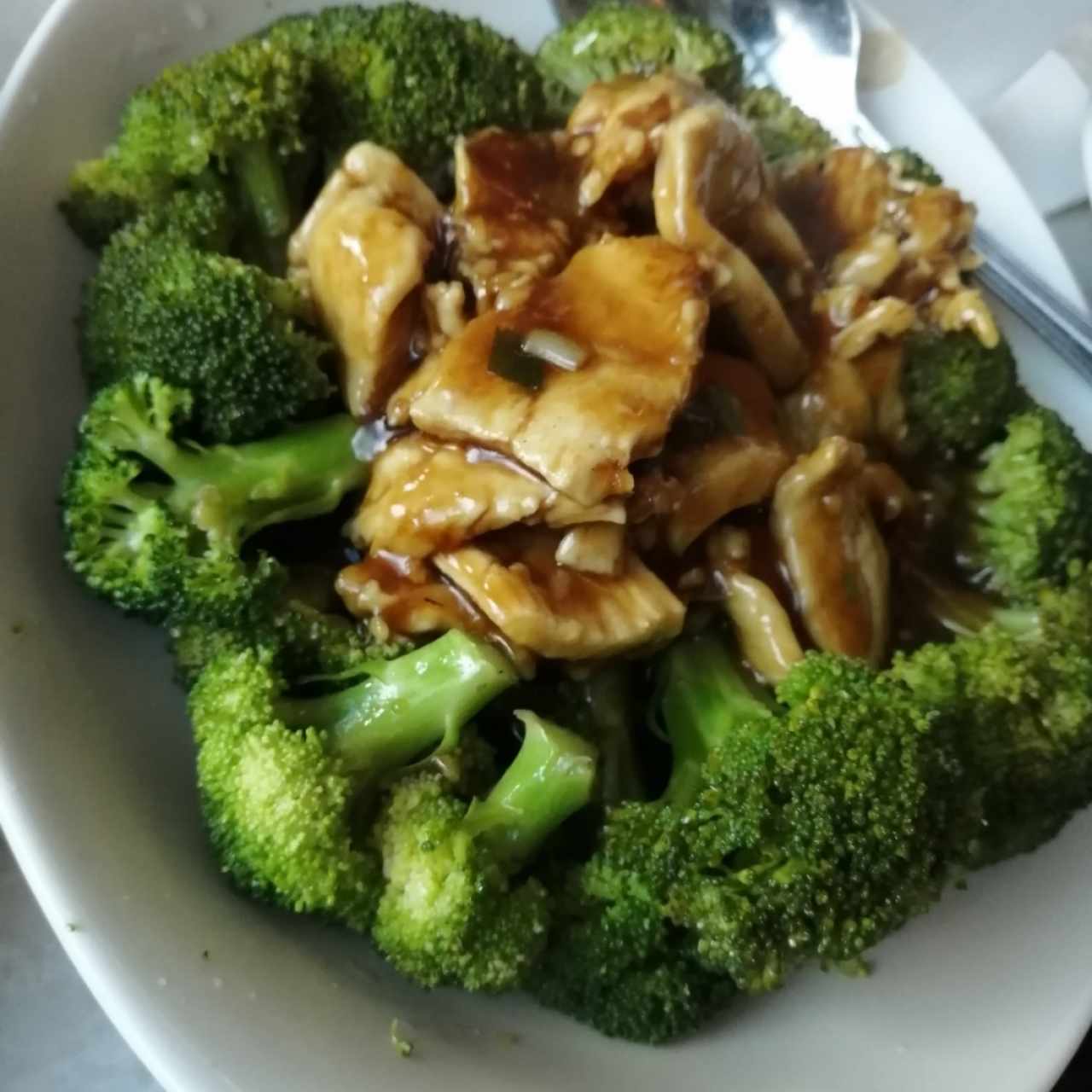 Ginger Chicken with Broccoli