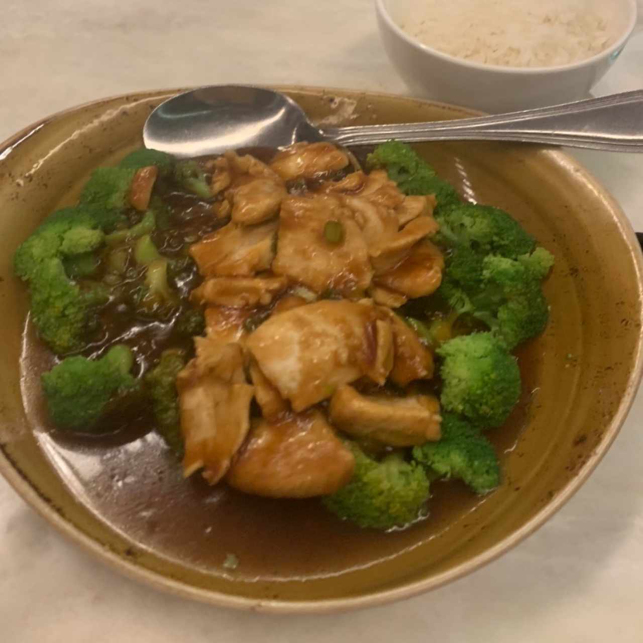 Ginger Chicken with Broccoli