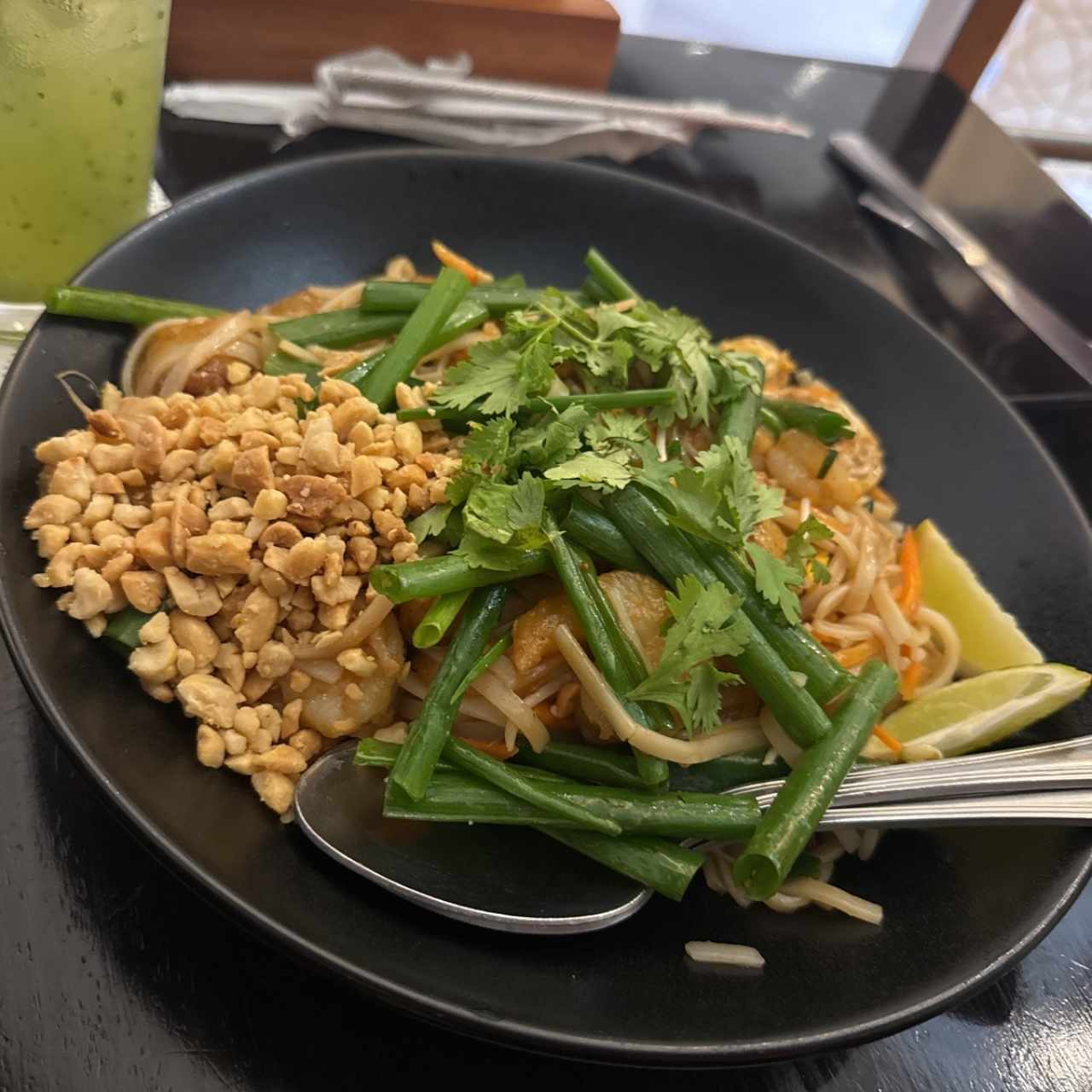 Pad Thai de camarones 