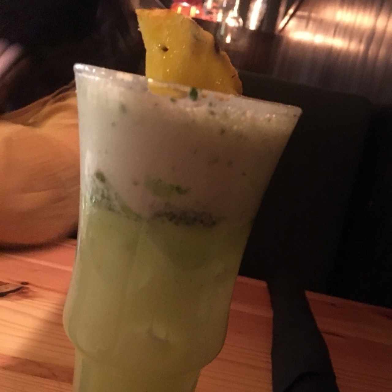 limonada de piña con jengibre