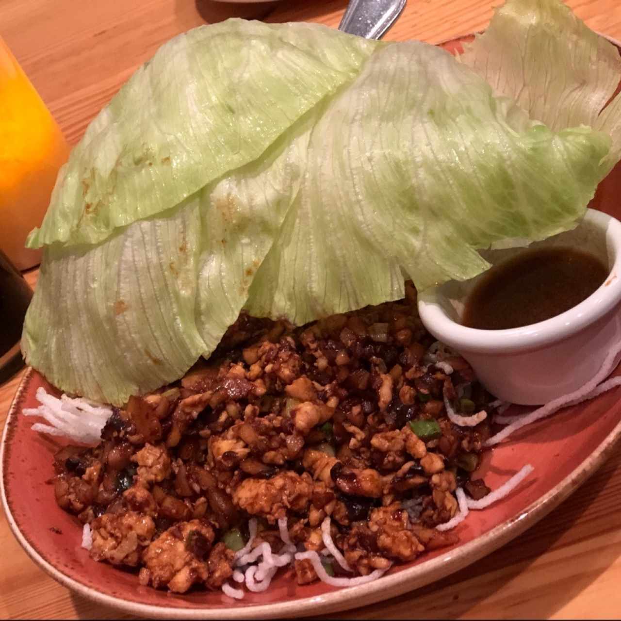 Chicken Lettuce Wrap