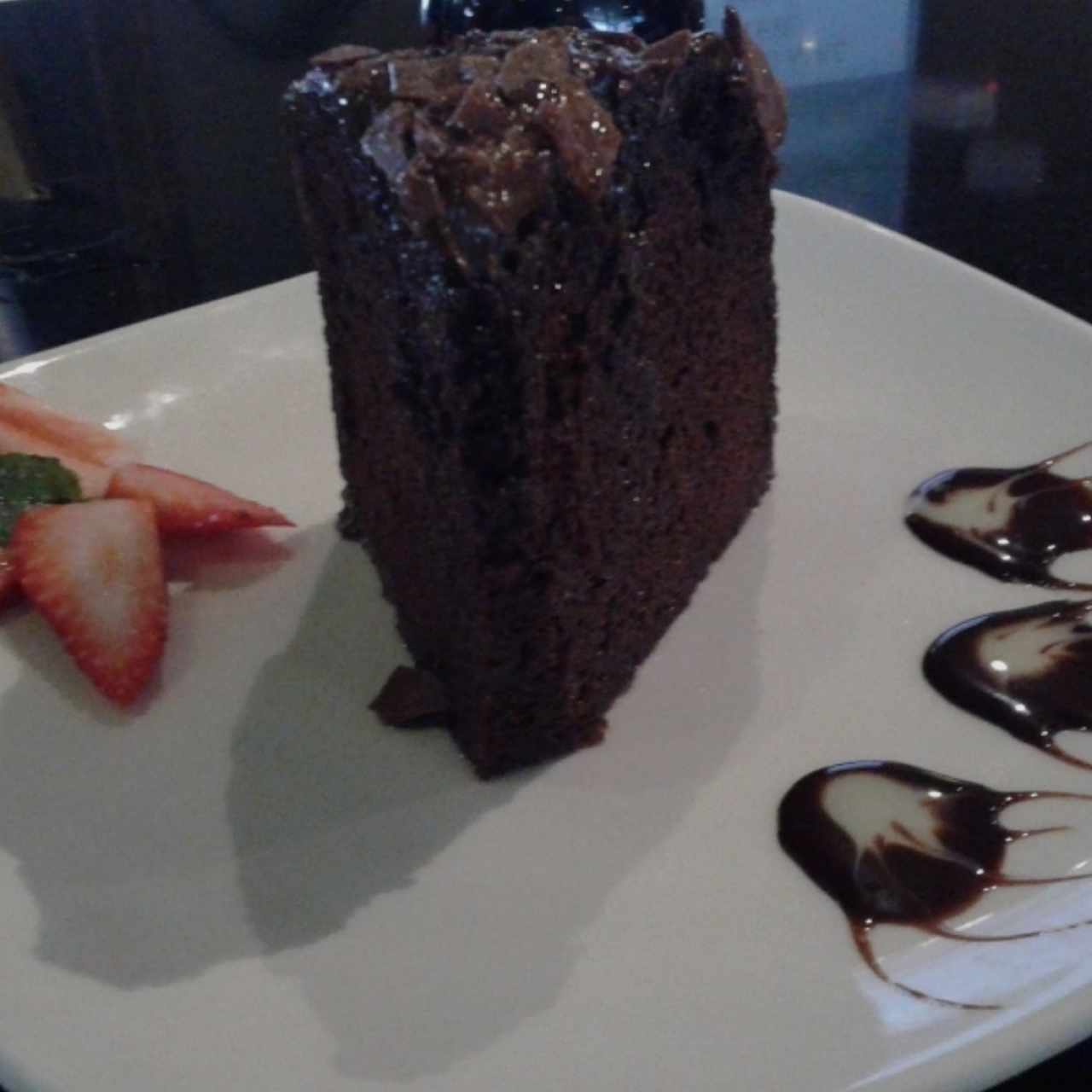 cake de chocolate