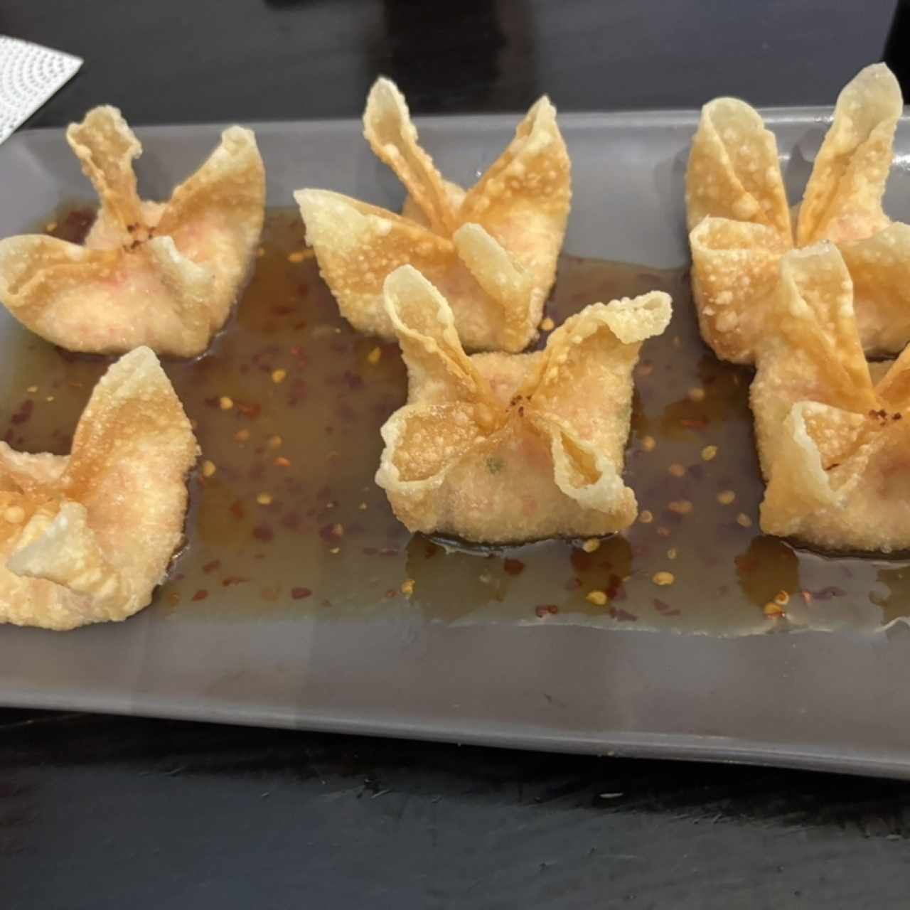 Hand -Folded Crab Wontons