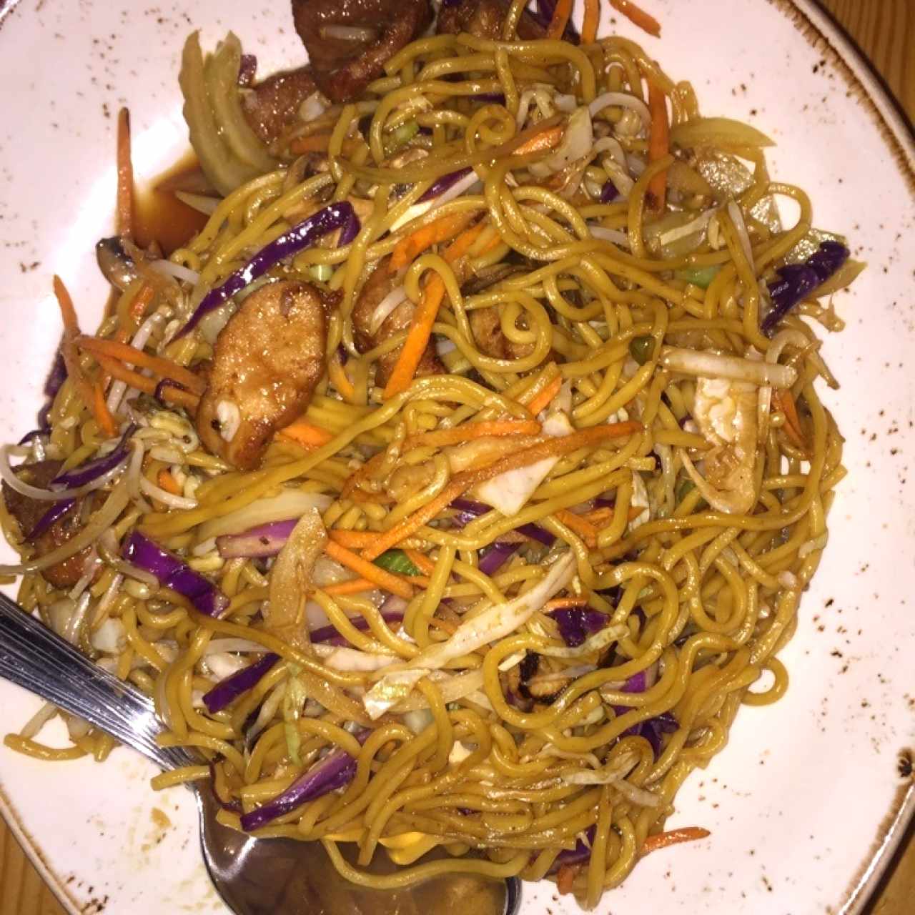 Lo mein mixto 