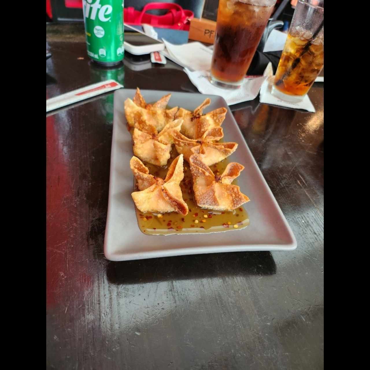 Hand -Folded Crab Wontons