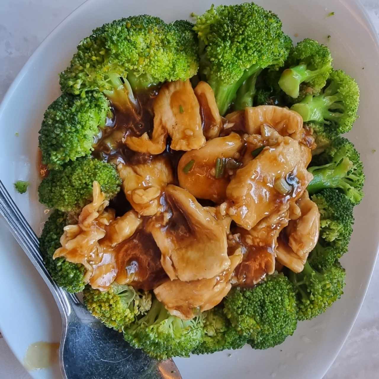 Ginger Chicken with Broccoli