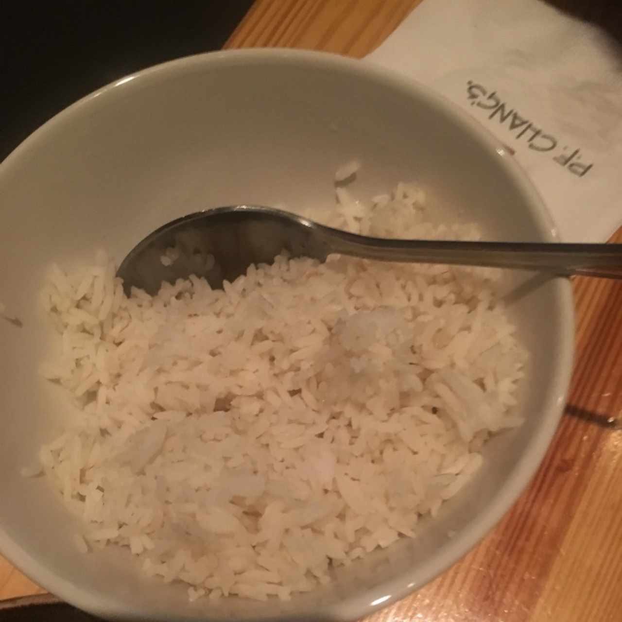 arroz blanco