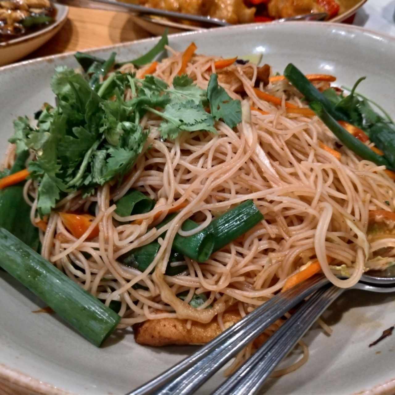 Fideos Con Vegetales 