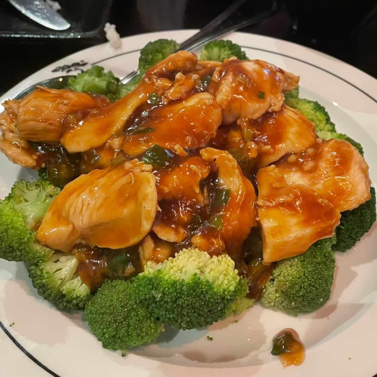 Ginger Chicken with Broccoli