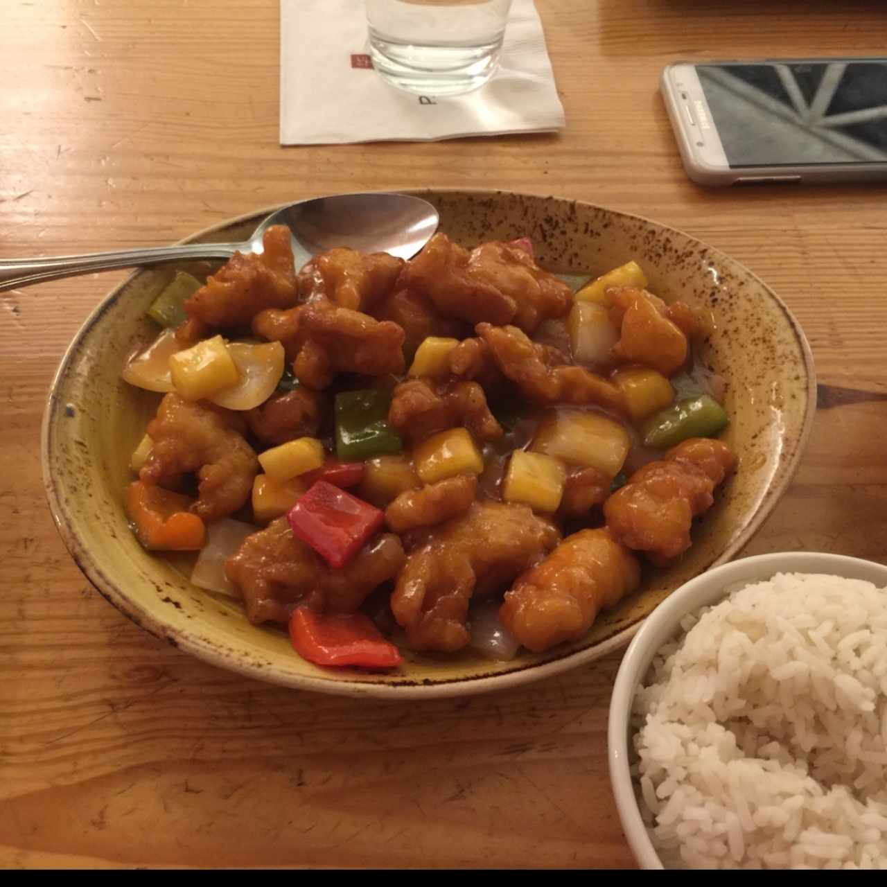 sweet and sour chicken