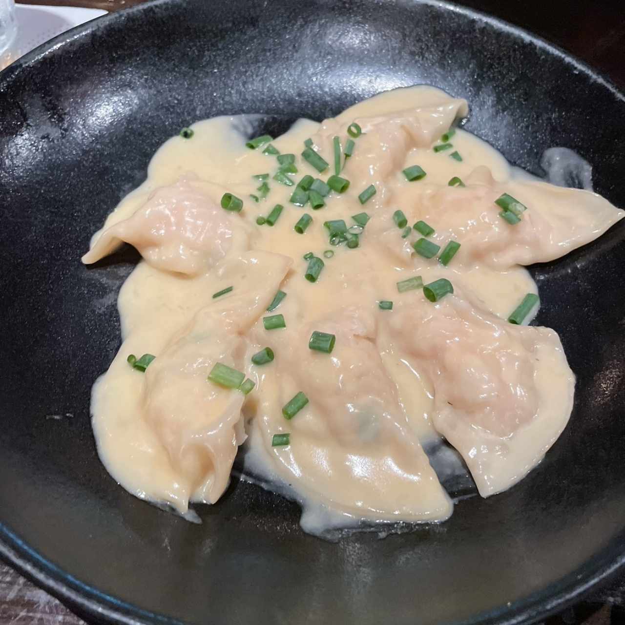 Shrimp & Parmesan Dumplings