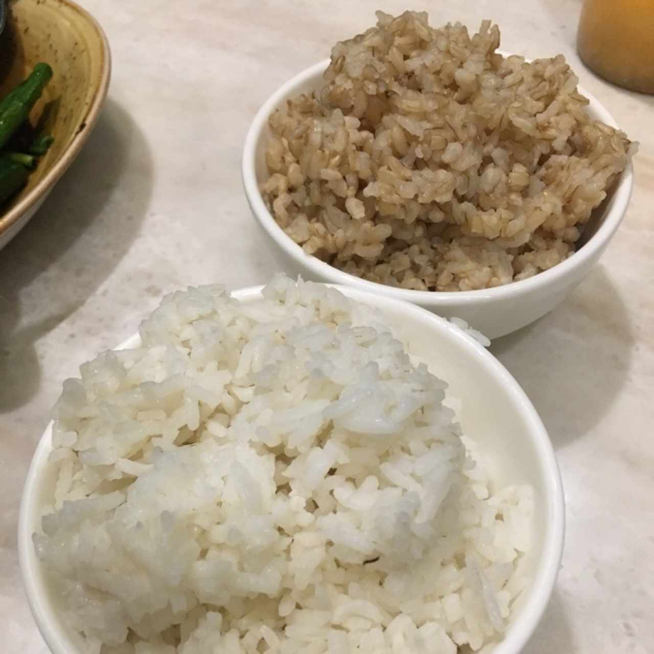 Arroz Blanco e Integral