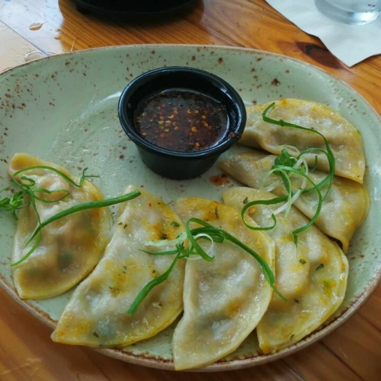 Shrimp & Butternut dumplings