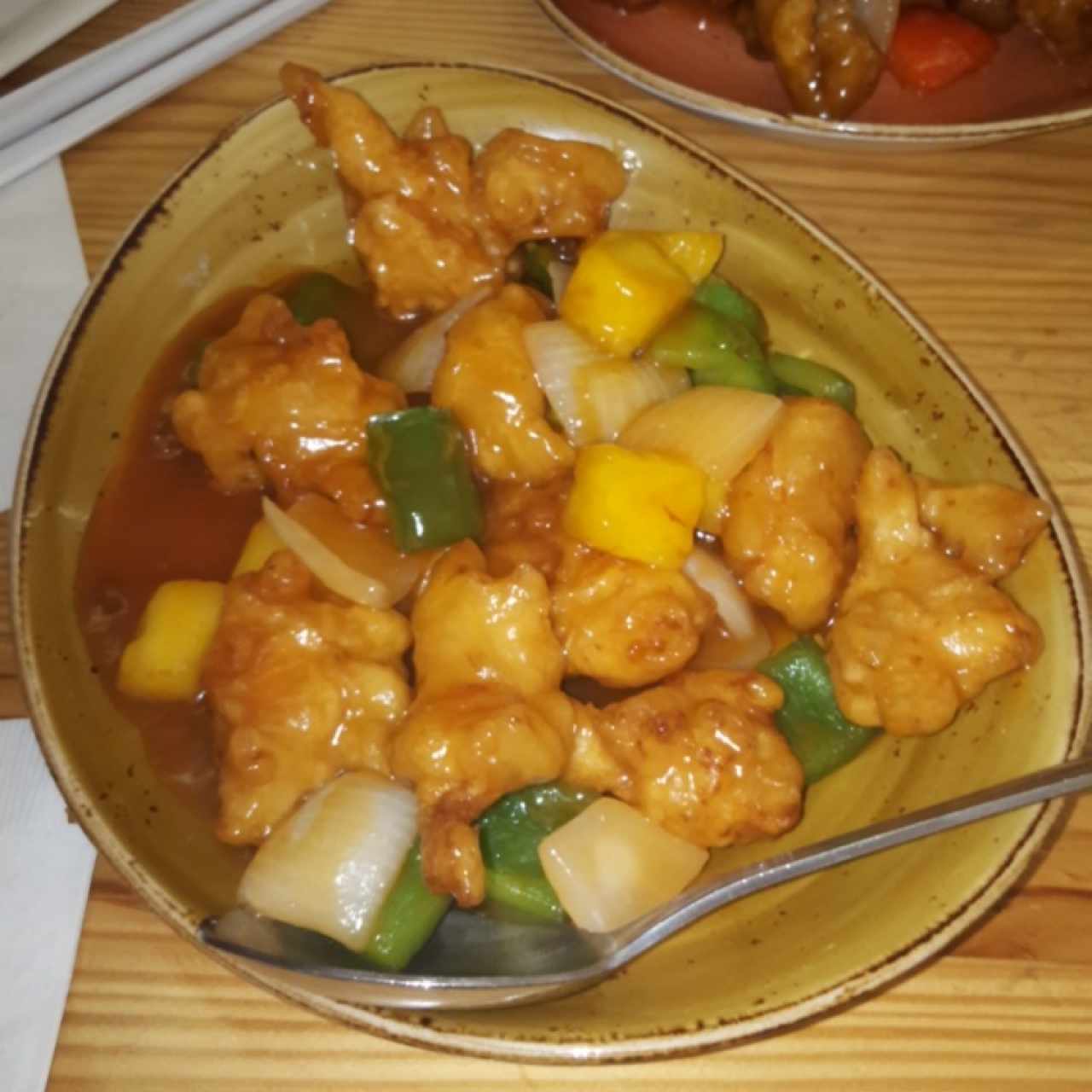 Sweet and sour chicken